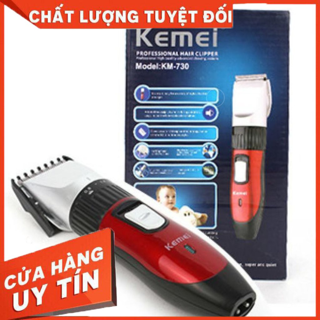 🔥⭐[ HÀNG CÓ SẴN ]🔥⭐ Tông Đơ Cắt Tóc Trẻ Em Kemei 730 [ CHẤT LƯỢNG ]💥🌼