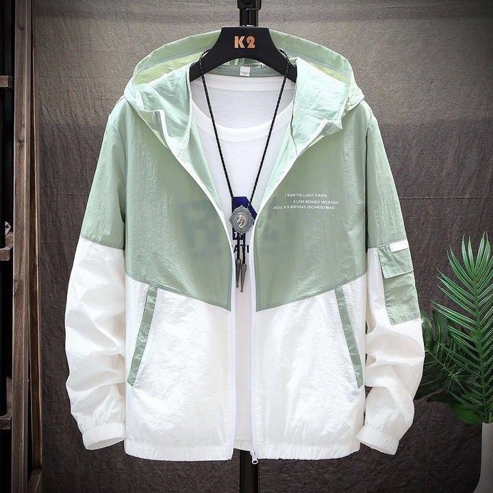 Áo Khoác Chống Nắng / Gió Siêu Nhẹ Siêu Mỏng Thoáng Khí Thời Trang Mùa Hè Cho Nam