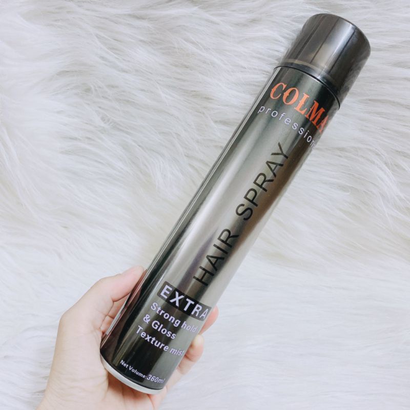 Combo gom xịt tóc nam nữ COLMAV giữ nếp cực cao và wax vuốt tóc a cao cấp