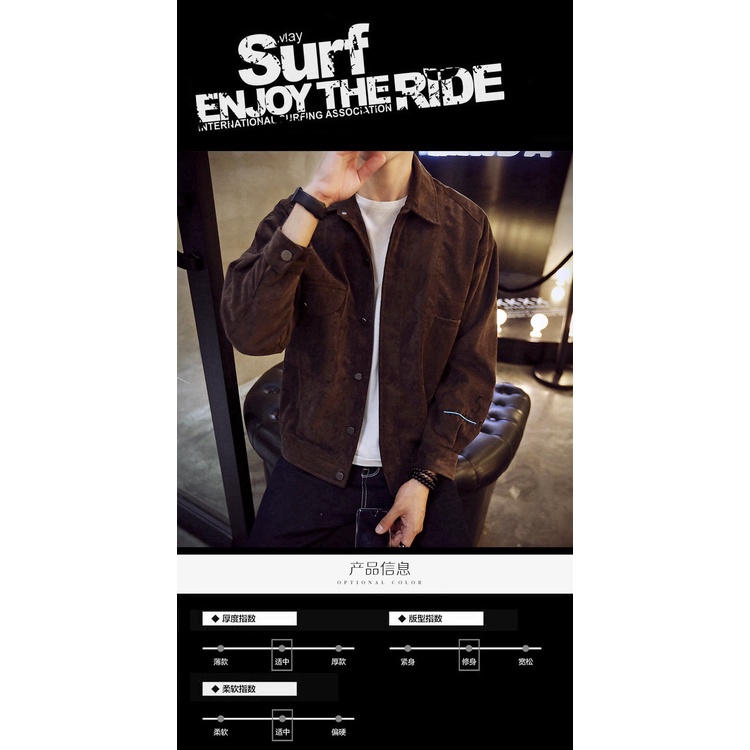 Áo Khoác Nam Thời Trang Hàn Quốc Mới