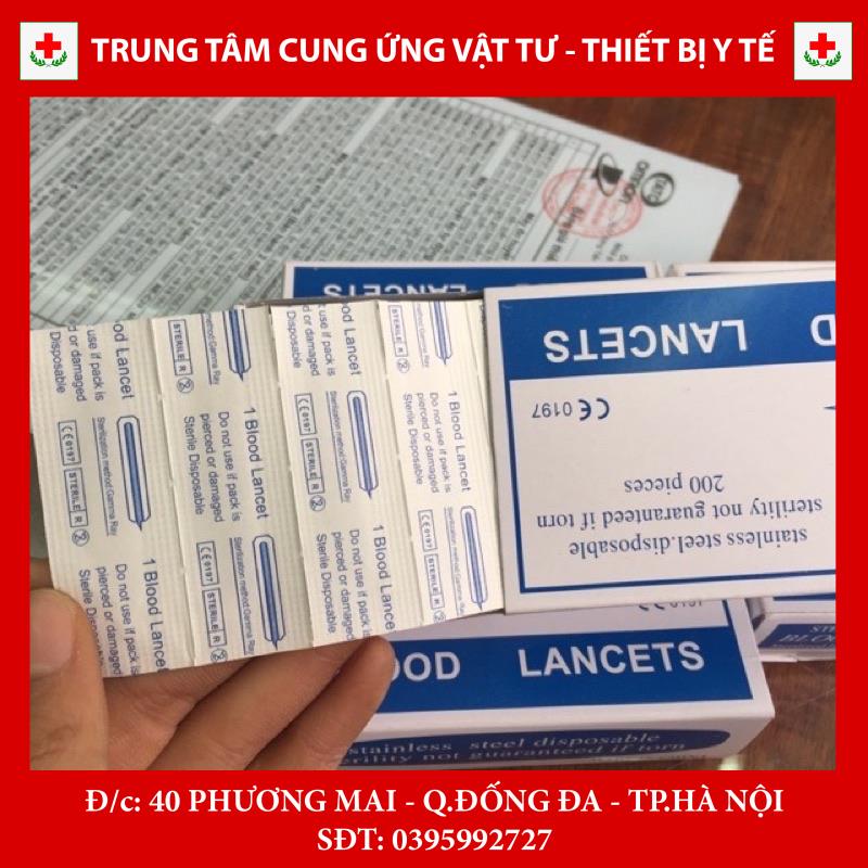 Kim chích mụn, rạch mụn, thẩm mỹ spa Blood Lancet