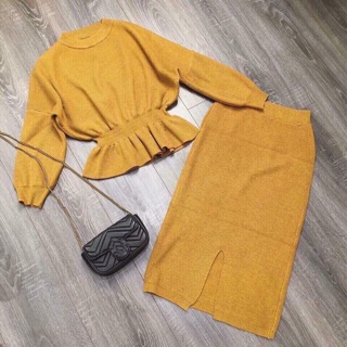 Set váy len đồ bạn Hằng