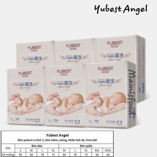 TÃ/BỈM YUBEST ANGEL/GOLD/NIGHT/NATURAL/CORE CHÍNH HÃNG ĐỦ SIZE DÁN/QUẦN S132/M108/L96/XL84/XXL72/S90/M84/L78/XL72/XXL66