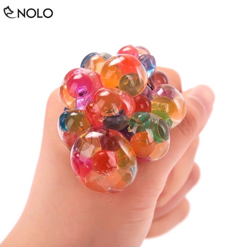 sỉ hộp 24 quả slime bóp lưới sắc màu