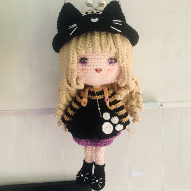 (54 cái) Bộ mắt dán 3D, miệng dán 3D cho búp bê