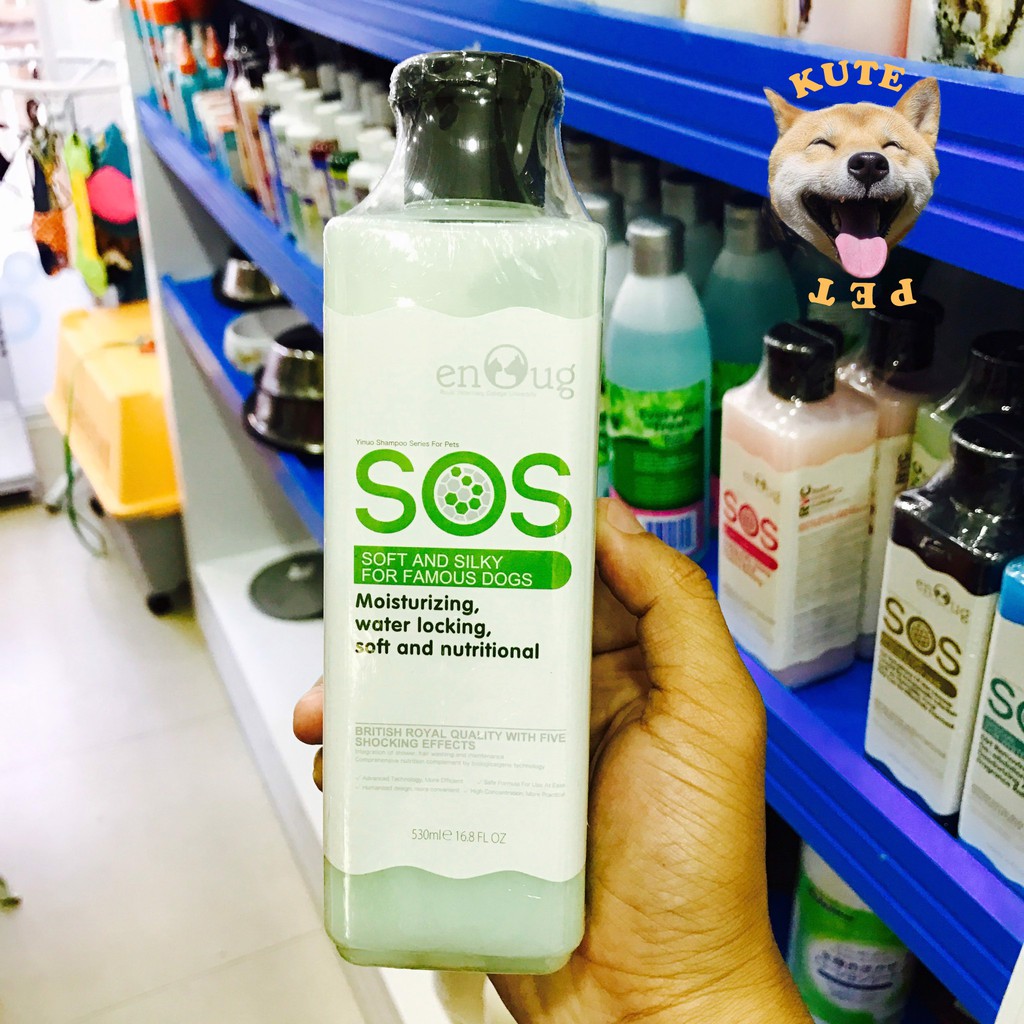 SỮA TẮM SOS DÀNH CHO CHÓ VÀ MÈO 530ML