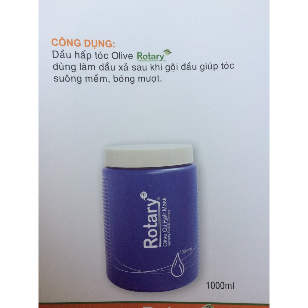 Hấp dầu OLive Rotary Xanh 1.000ml