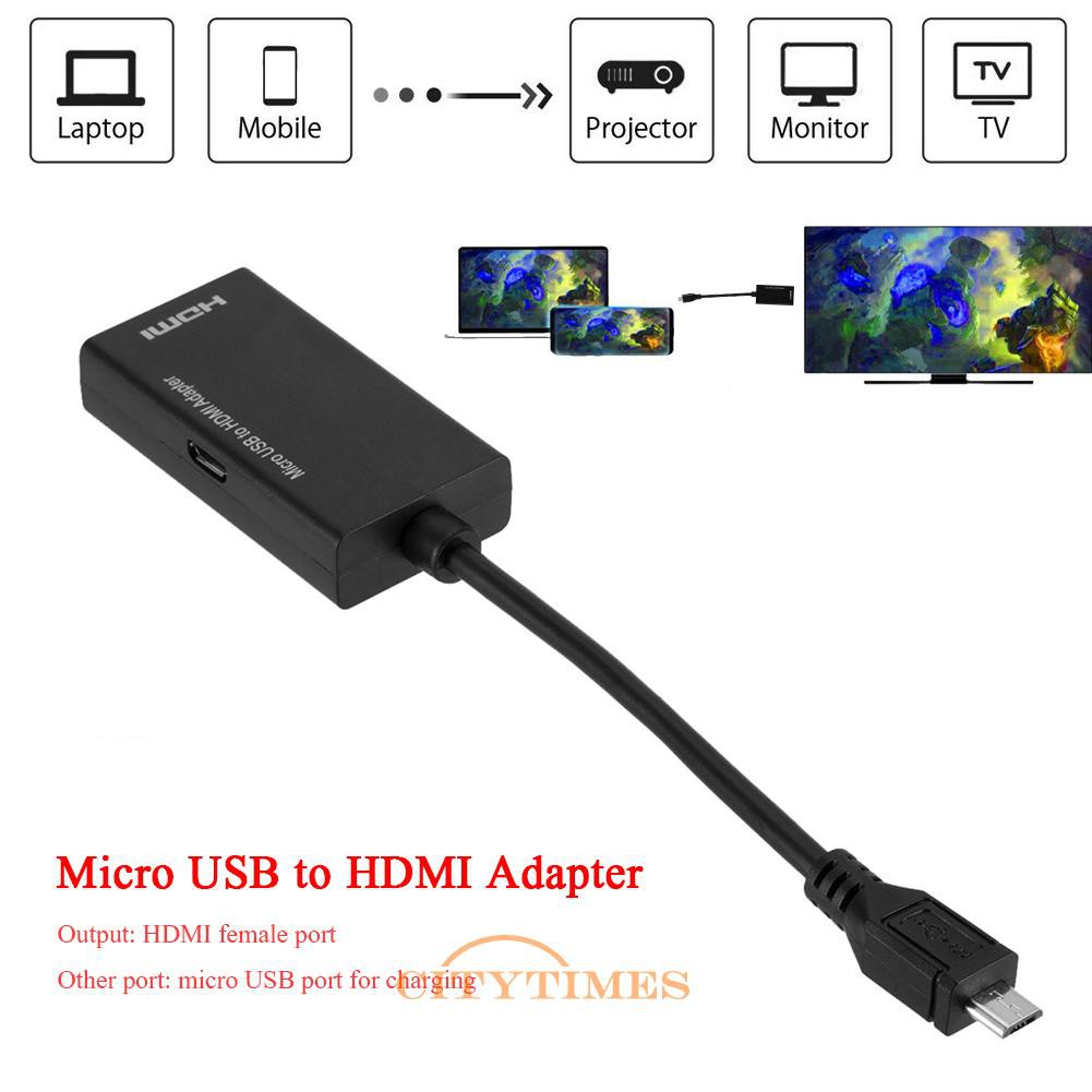 Cáp Chuyển Đổi Micro Usb 2.0 Sang Hdmi