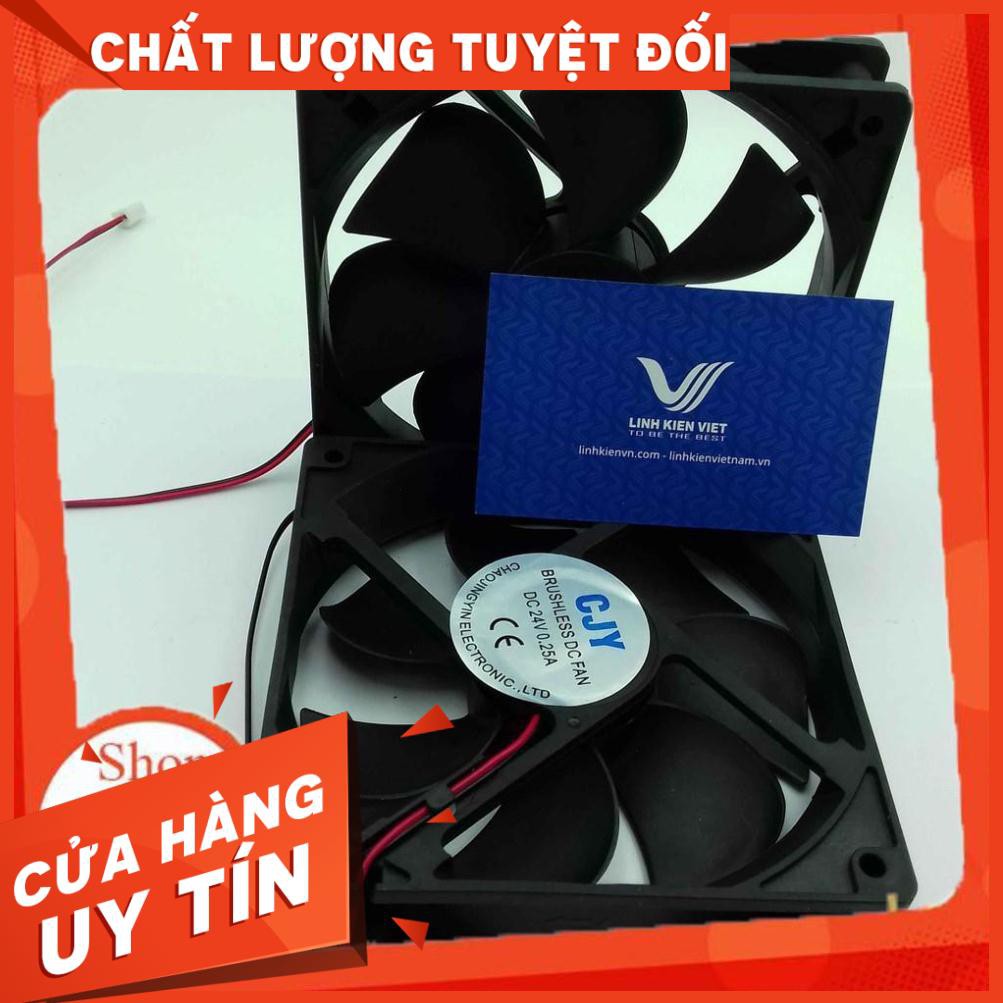 Quạt tản nhiệt 12025 24V 12x12x2.5cm / Quạt Fan 12025