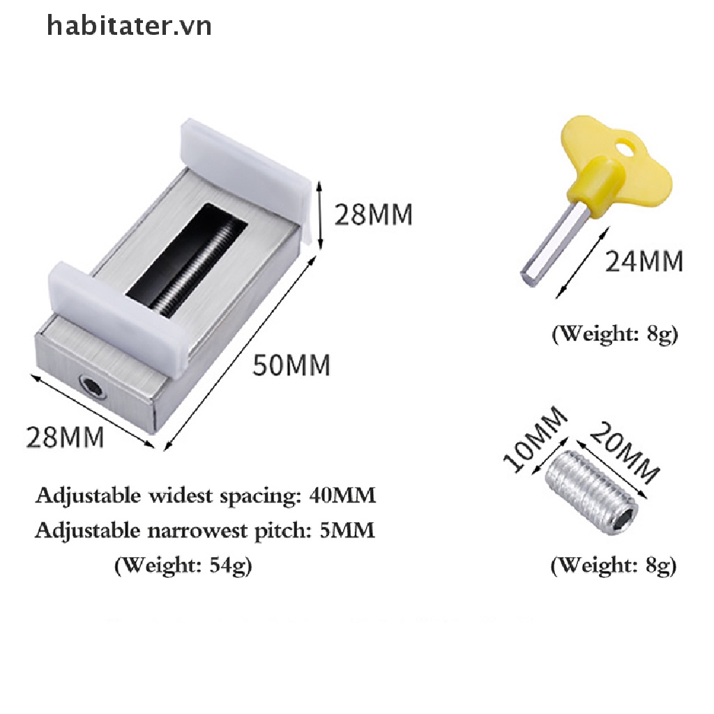 Dụng Cụ Chặn Cửa Sổ Trượt Bảo Vệ An Toàn Cho Bé