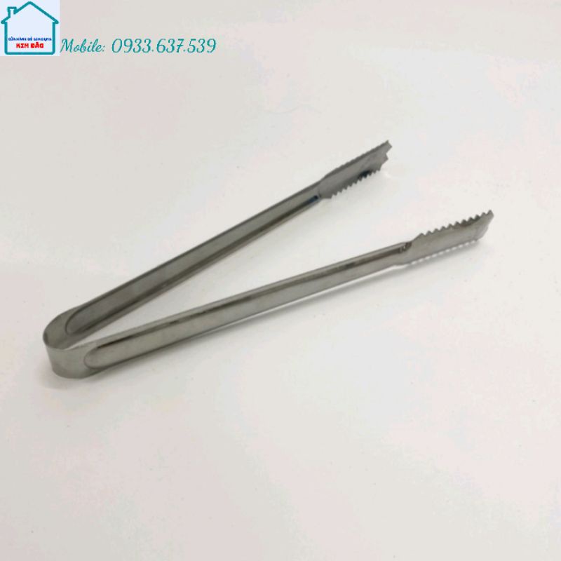 Kẹp inox gắp đá/kẹp gắp thịt