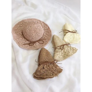 [042] Mũ cói tiểu thư đi biển