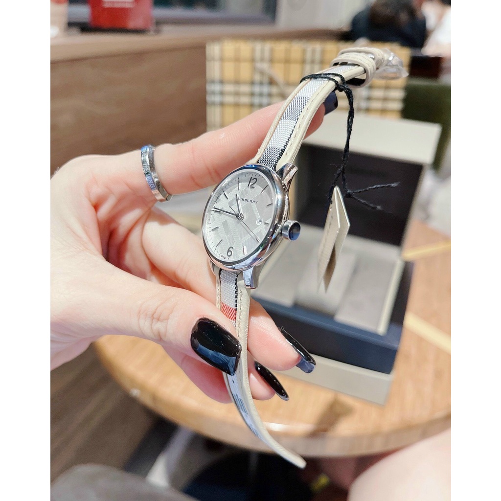 Đồng Hồ Nữ Bubery BU10103 quai da
