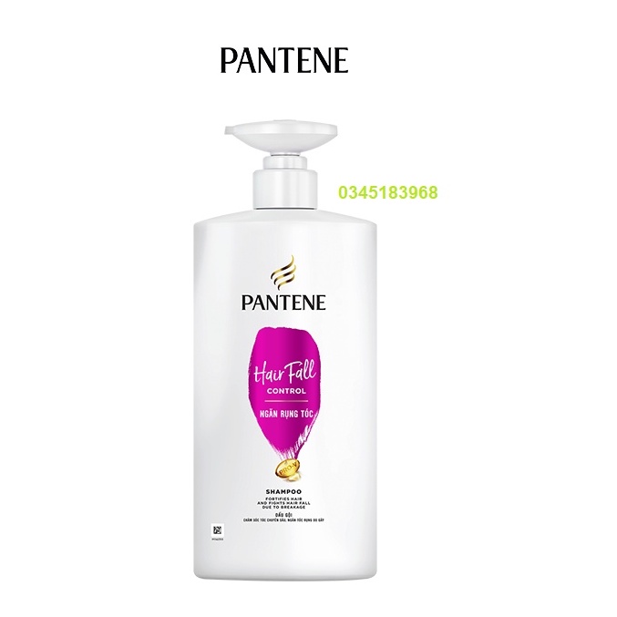 Dầu Gội Pantene Hair Fall Control Shampoo Ngăn Rụng Tóc 650ml