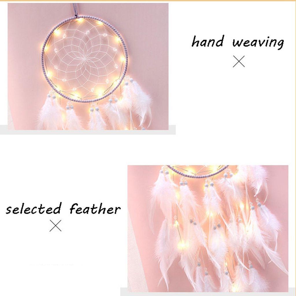 1 Lưới Bắt Giấc Mơ Có Đèn Trang Trí