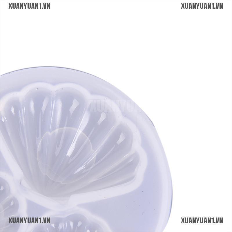 1 [XUANYUAN1] Khuôn Silicone Làm Bánh Hình Vỏ Sò