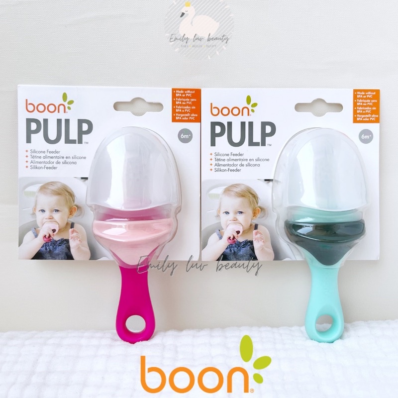 Túi tập nhai silicon Boon Pulp Mỹ