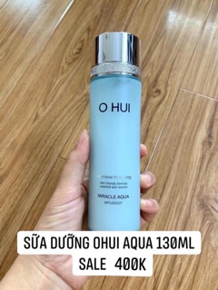 Sữa dưỡng OHUI