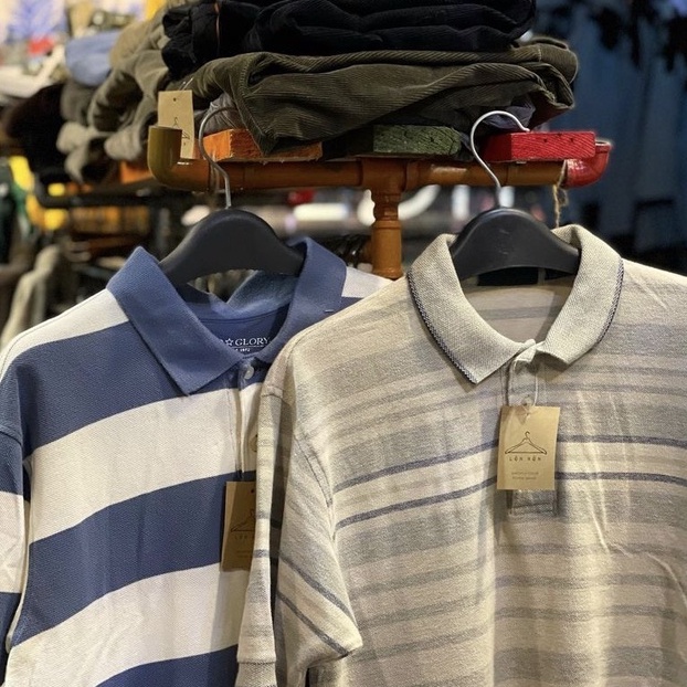 Áo Polo Nam tay ngắn phom cơ bản chất thun cổ bẻ cotton cá sấu loại 1 đẹp tốt chất lượng Mẫu 4