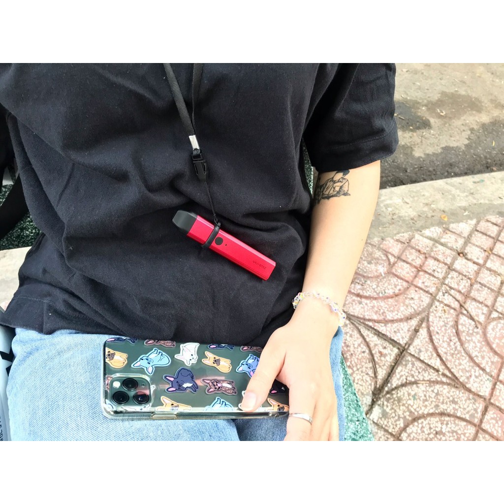 Dây đeo thiết bị cầm tay có ngàm tháo tiện lợi tặng kèm vòng silicon có clip thực tế