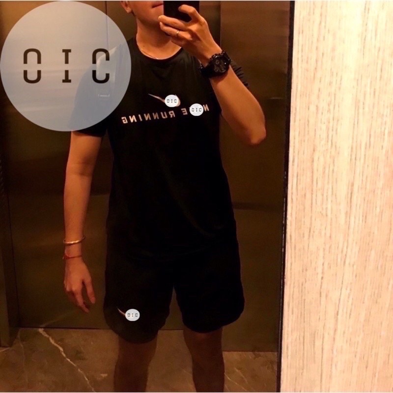 Áo thun thể thao nam OIC , Áo thun tập gym cho nam