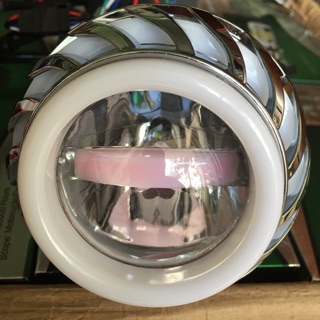 Đèn bi cầu lốc xoáy 2 tầng led siêu sáng chạy hiệu ứng