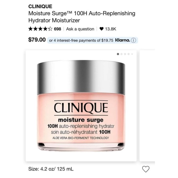 Kem Dưỡng Clinique 100H 125ml