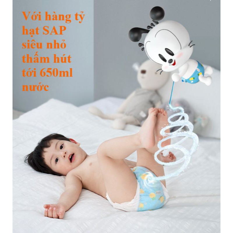 [CHÍNH HÃNG NHẬP KHẨU] Tã/bỉm quần BOBDOG dứa quần mẫu mới 2021