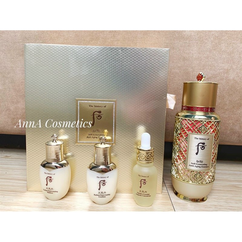 Set Serum Chống Lão Hóa Whoo Self-Generating Anti-Aging Essence