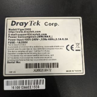 Thiết bị mạng modem draytek 3900