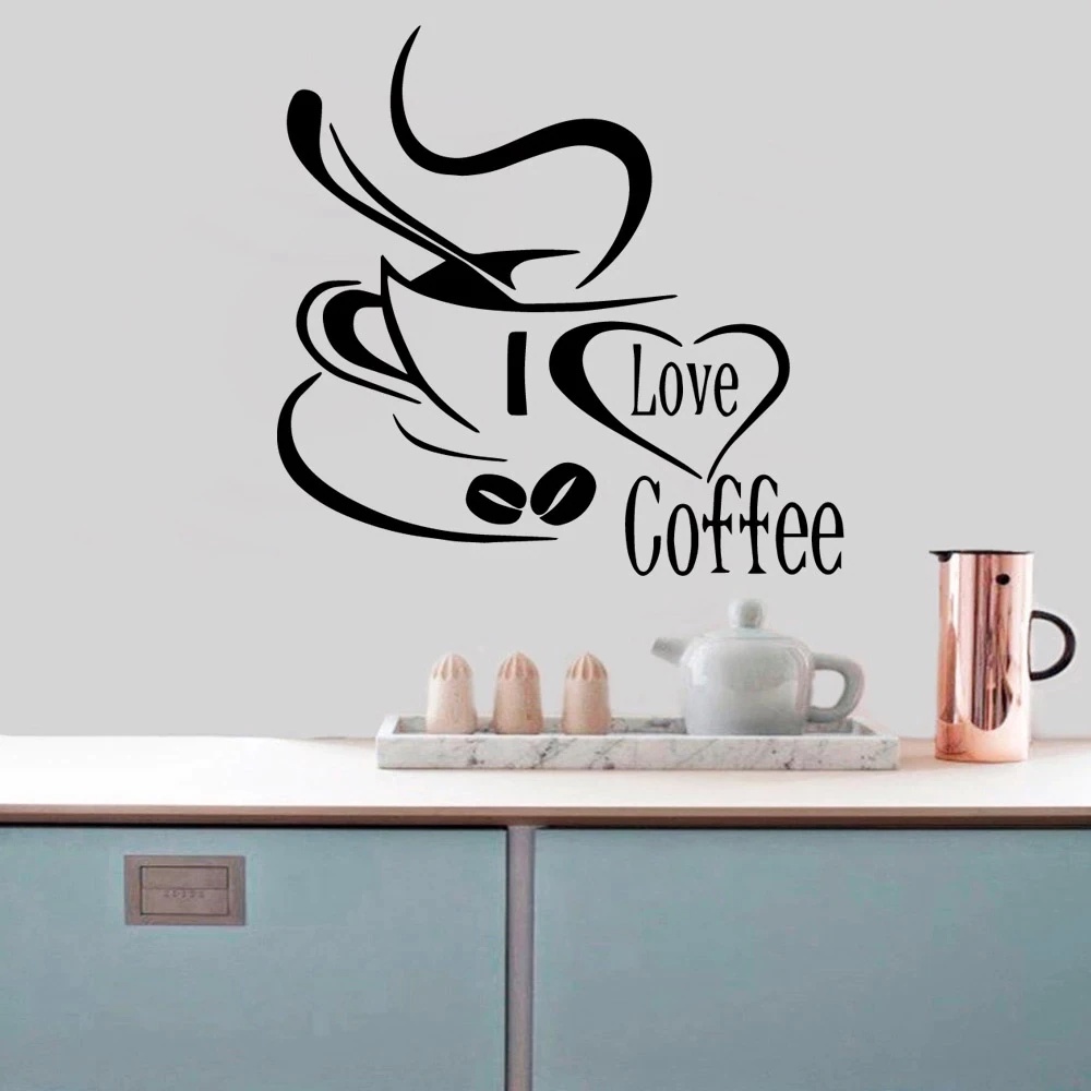 Decal trang trí tiệm cà phê, thu hút khách hàng, đột phá doanh thu