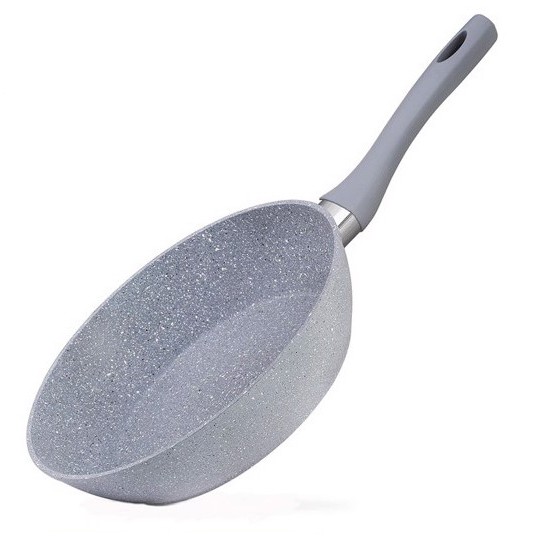 Chảo sâu vân đá Green Cook GCP02-26IH  KM từ Nutifood Dùng được cho bếp gas, bếp từ, bếp hồng ngoại