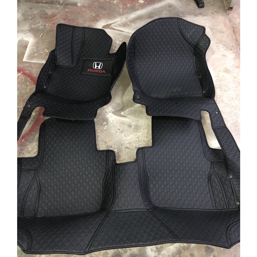 Thảm lót sàn ô tô 6D Honda City 2014- 2022 chống nước, không mùi, phủ kín 90% sàn xe
