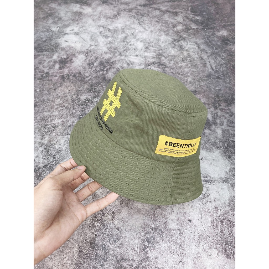 Nón Vành #BeenTrill# Logo Bucket HAT 4 Color H90
