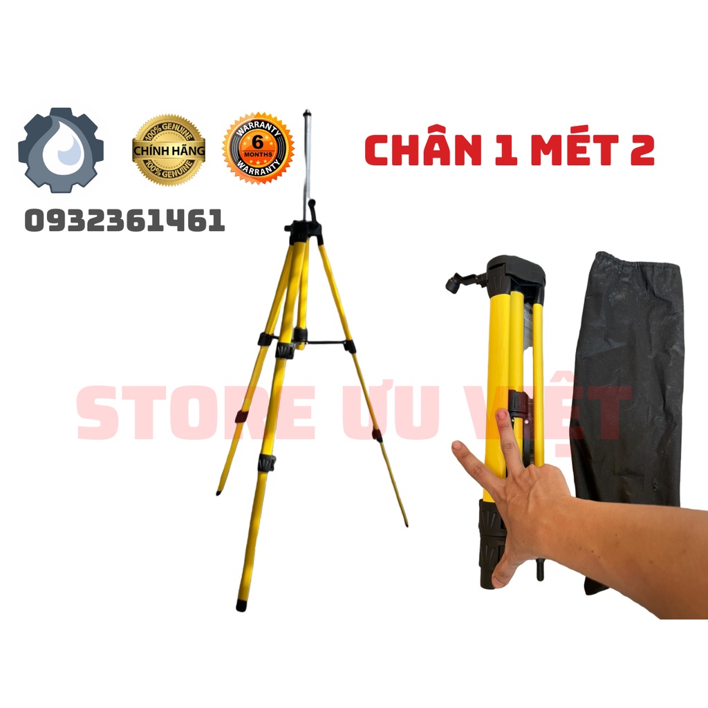 Chân Máy Cân Mực Laze Cân Bằng 1m2 1m6 LOẠI TỐT GIÁ TỐT