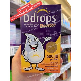 Vitamin D3 DDrops 600IU cho bé trên 1 tuổi