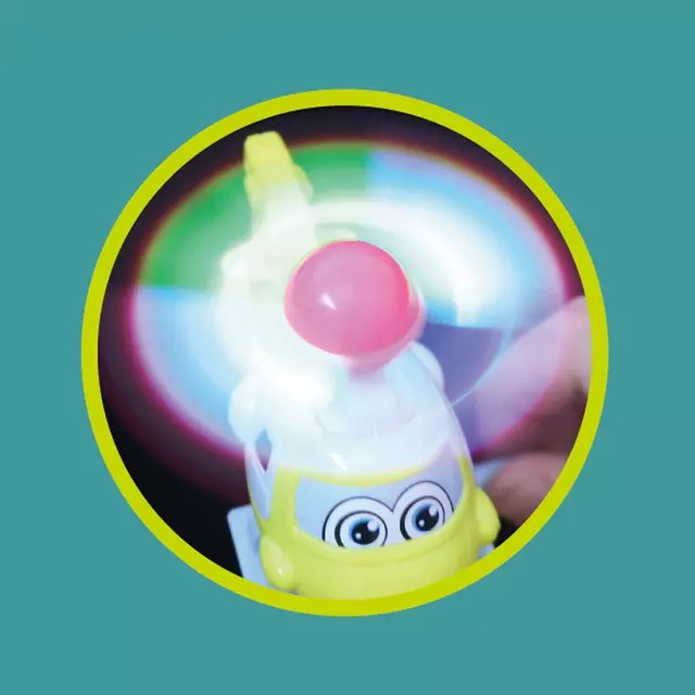 Kẹo đồ chơi máy bay trực thăng có chong chóng phát sáng