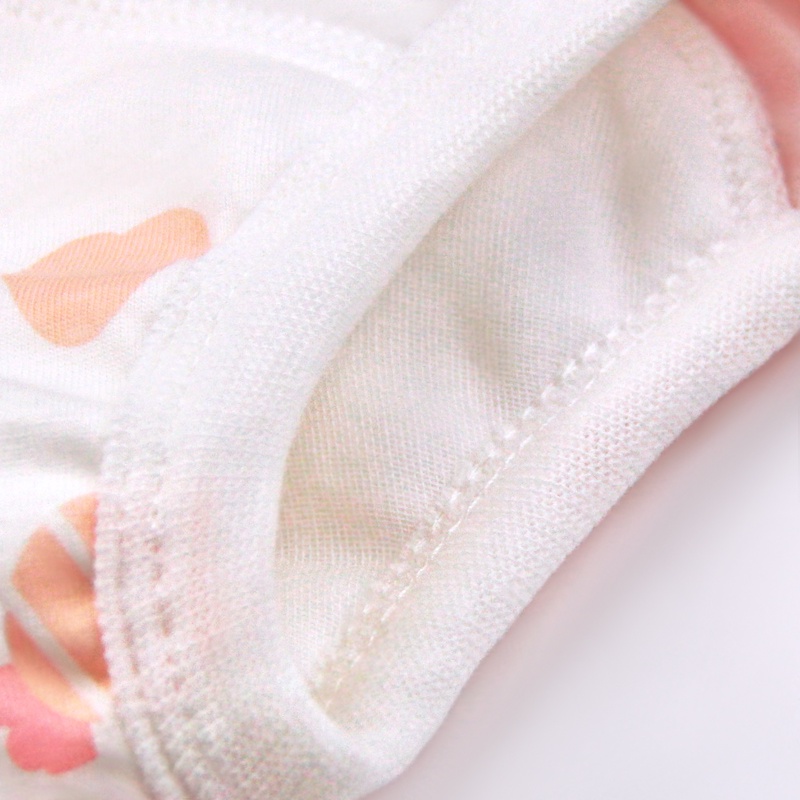 Quần tã lót sáu lớp LUCKY BIG CAT chống thấm nước thiết kế dễ thương cho trẻ sơ sinh