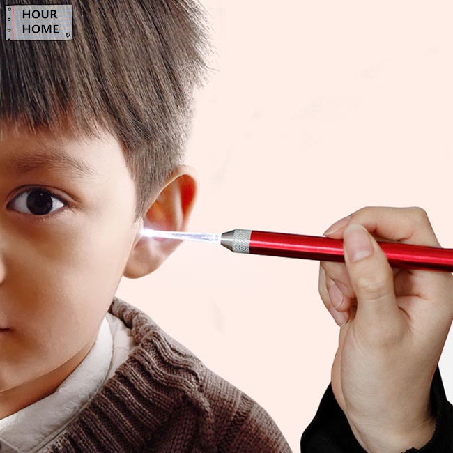 [Hàng mới về] Dụng Cụ Lấy Ráy Tai Có Đèn Chiếu Sáng An Toàn Cho Người Lớn Và Trẻ Em Nhiều Màu Sắc Tùy Chọn