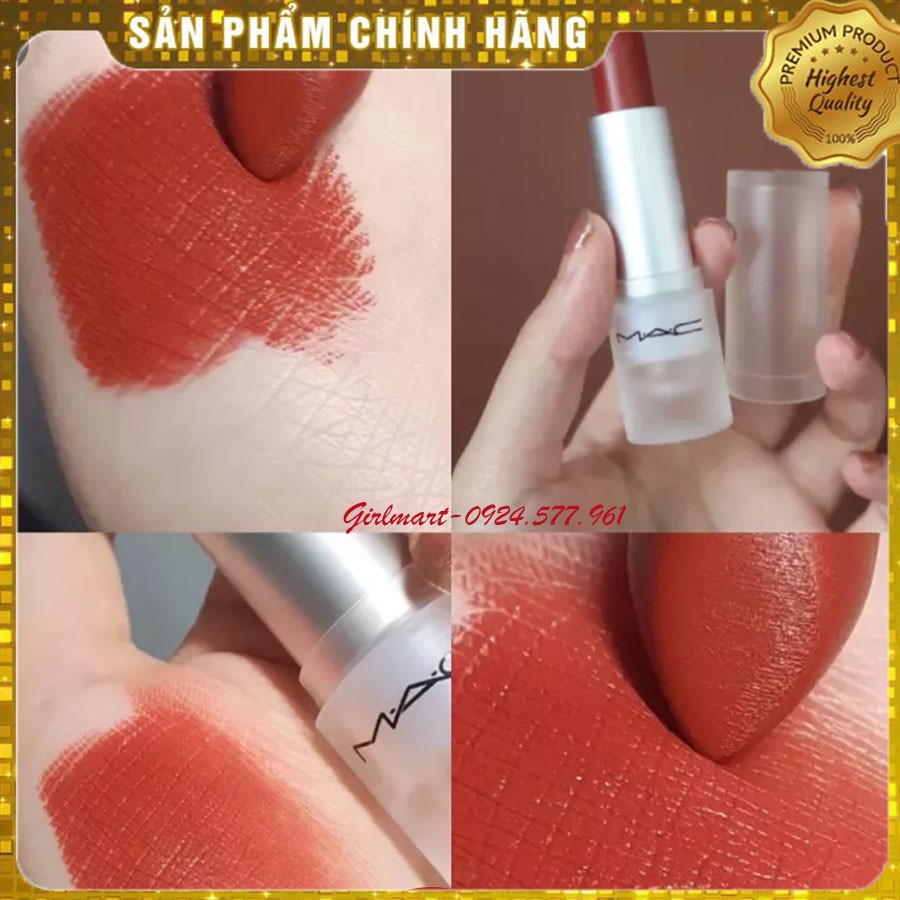 [CHUẨN AUTH] Review Son MAC Sugar Dada – Loud And Clear – Đỏ Gạch