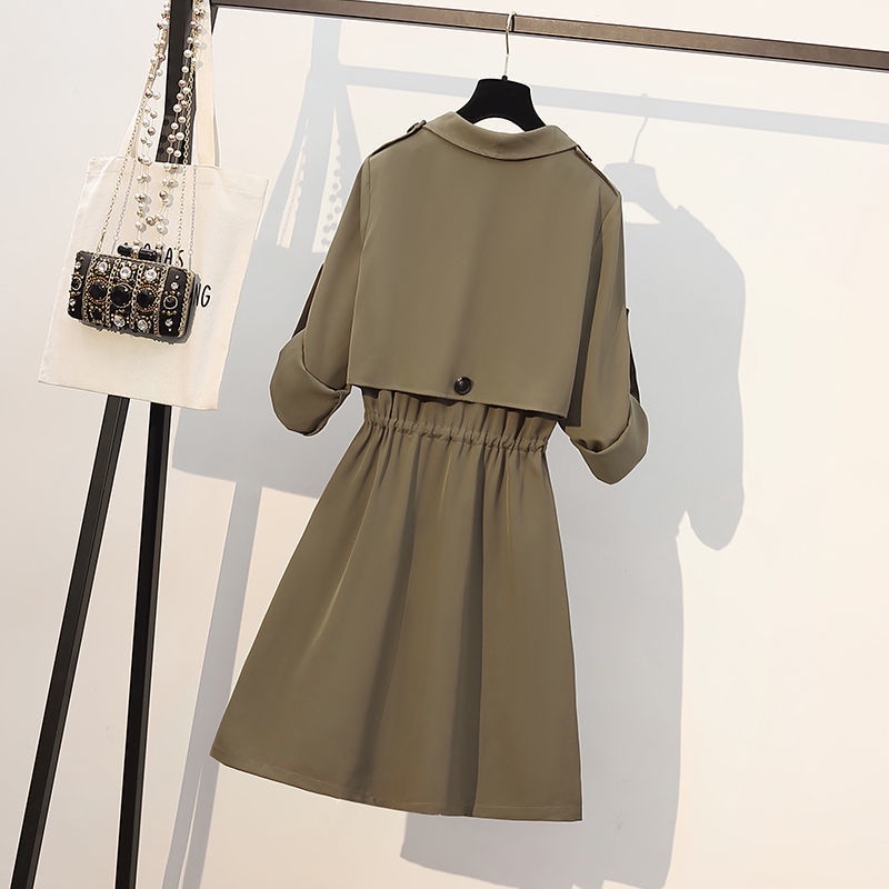 Áo khoác gió tay dài Size lớn S-3xl Plus Size cho nữ 2021 | BigBuy360 - bigbuy360.vn