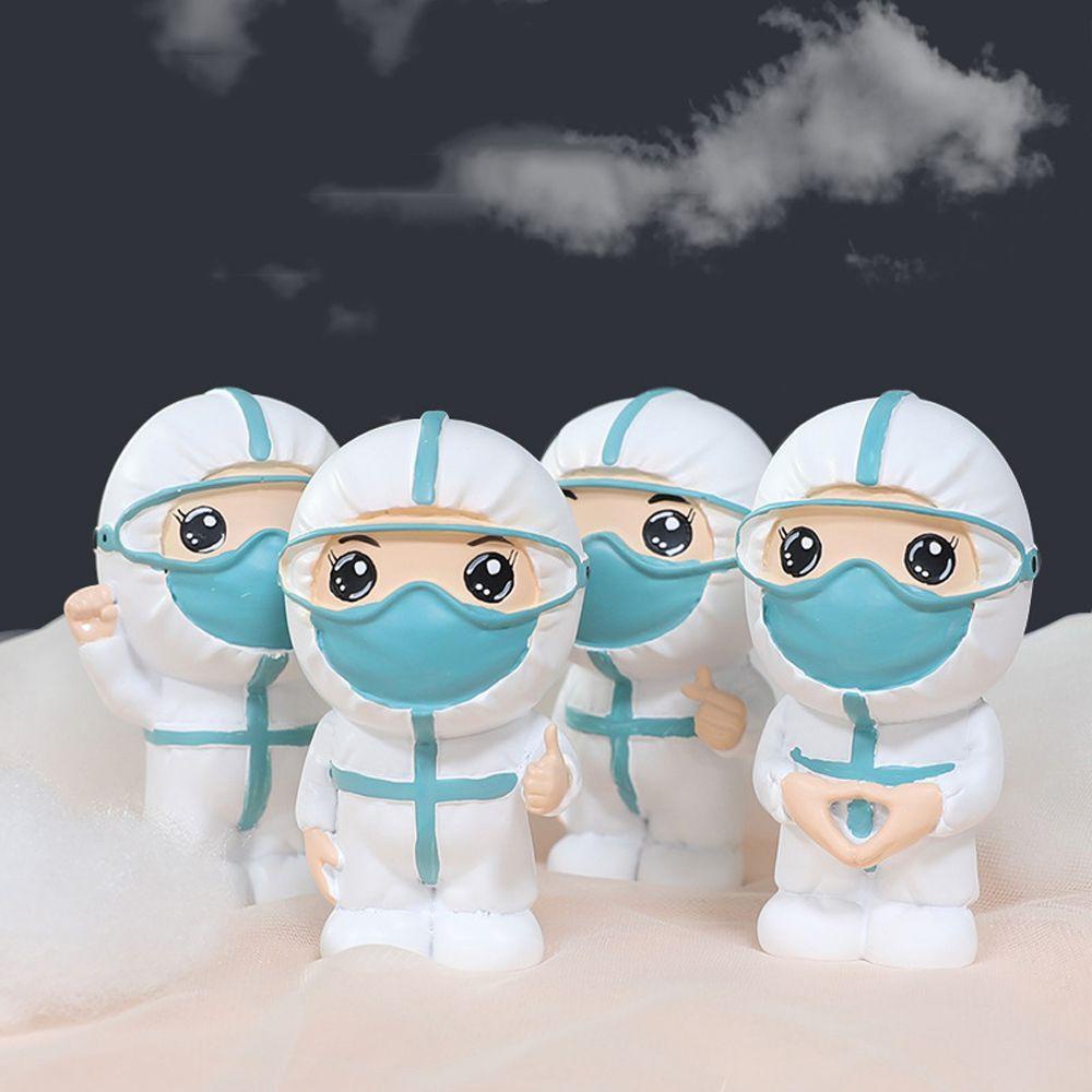 Đồ trang trí Búp Bê Y Tá Mini Để Bàn Trang Trí