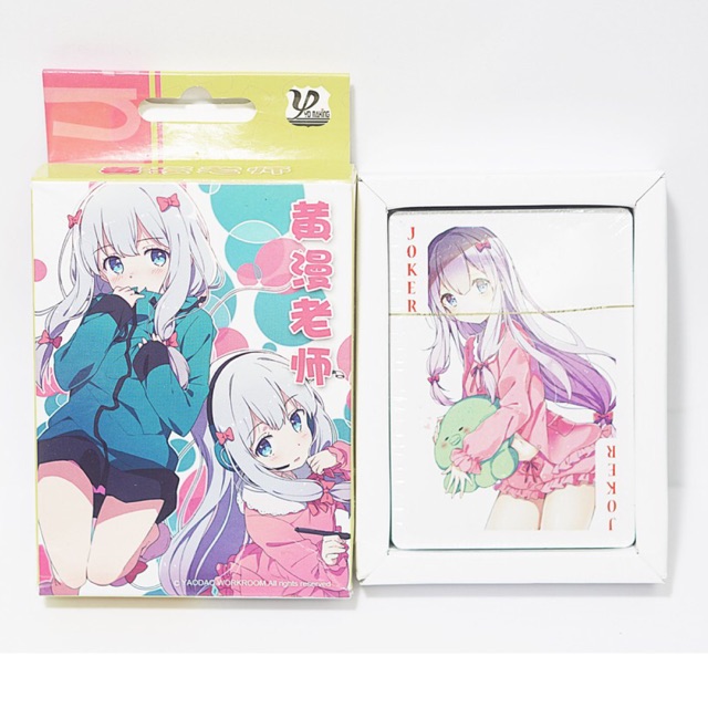 Bộ bài sagiri gồm 54 ảnh khác nhau/ bộ bài anime Sagiri
