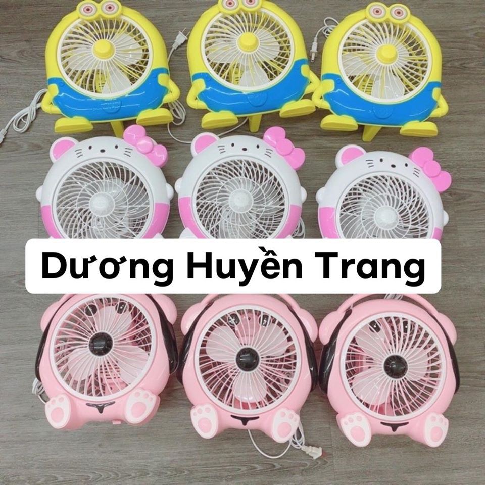 Quạt để bàn hình thú kute
