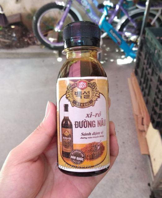 Siro Đường Đen Chai Nhỏ Dùng Thử 🍭SIRO LÀM SẴN🍭 100ml làm sữa tươi trân châu đường đen , siro đặc , thơm