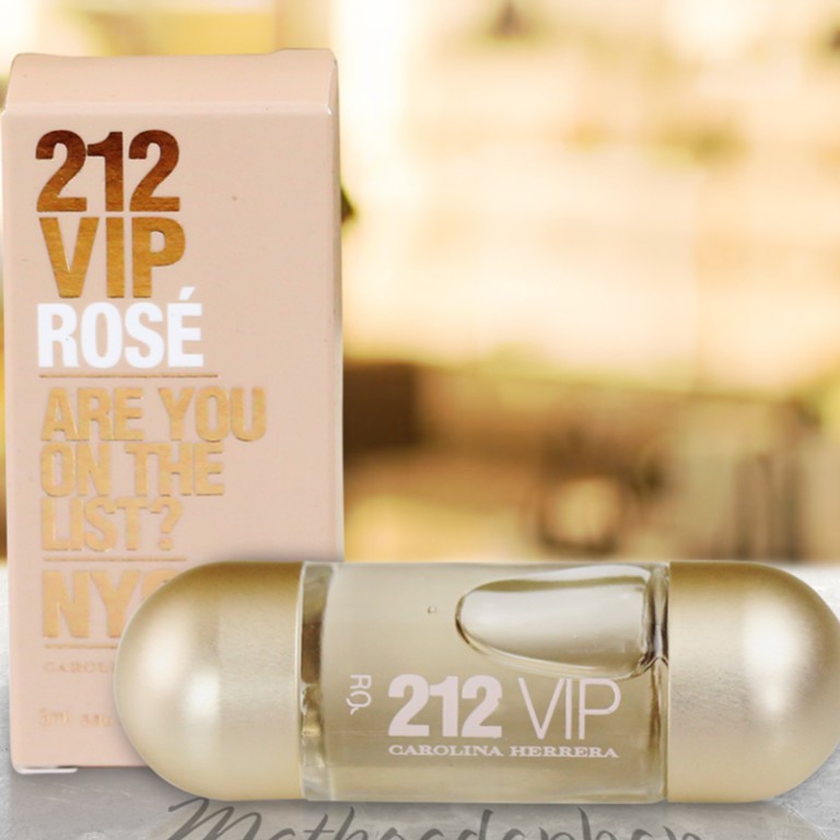 NƯỚC HOA NỮ 212 VIP ROSE BY CAROLINA HERERA.
