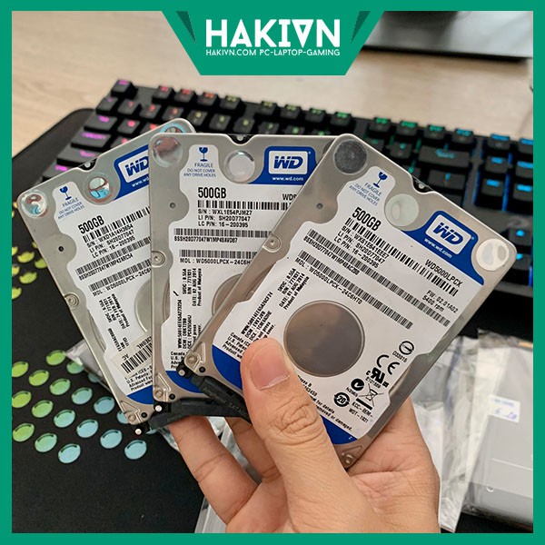 Ổ cứng Laptop WD HDD 500GB cũ Đã qua sử dụng Bảo hành 3 Tháng | BigBuy360 - bigbuy360.vn