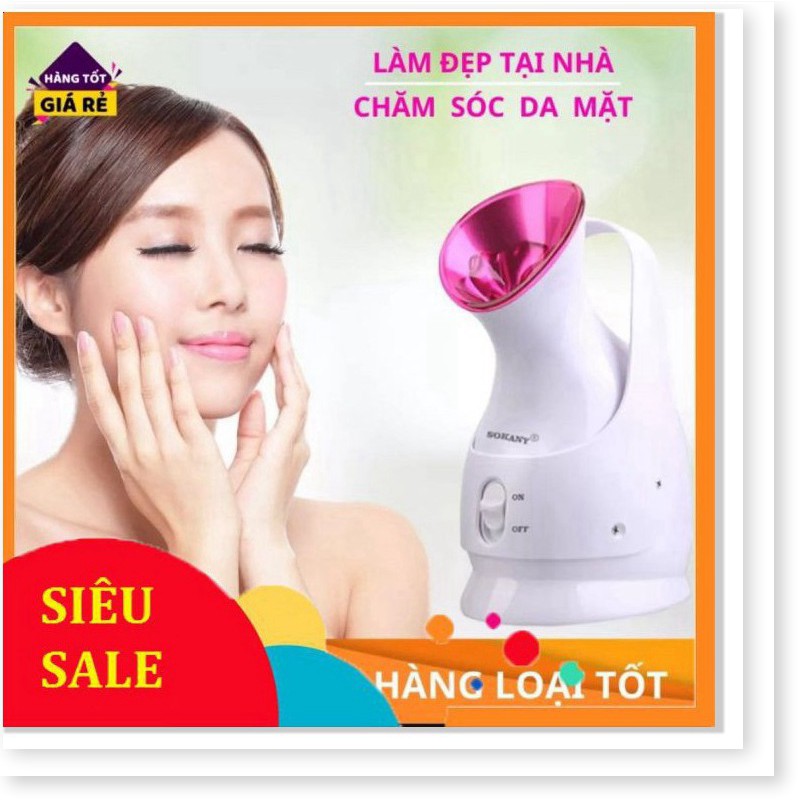 [HÀNG LOẠI 1 - GIÁ SẬP SÀN] Máy Xông Hơi Làm Đẹp Da Mặt Tại Nhà Sokany Chính Hãng