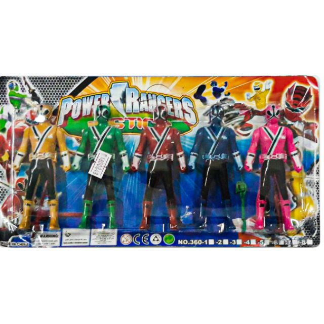 《HCM》 VĨ ĐỒ CHƠI 5 ANH EM SIÊU NHÂN