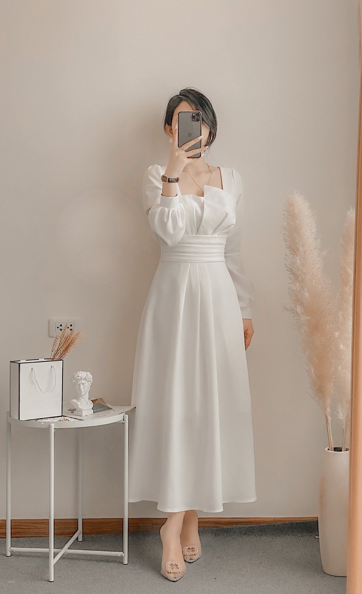 Đầm Dự Tiệc Tiểu Thư Sò Ngực Deni Dress